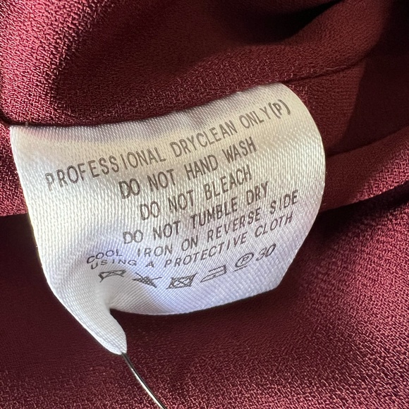 Fame and Partners NEW Smocked Peplum Blouse & Wide Leg Culotte Pants Size 2 - Picture 14 of 14